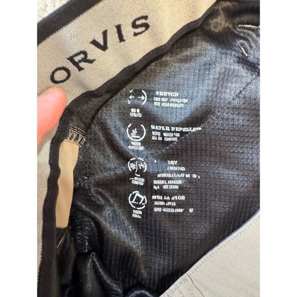 ORVIS Men's Jeans/Pants size 40X30, Lightweight; Performance material. Quick Dry - Picture 7 of 10